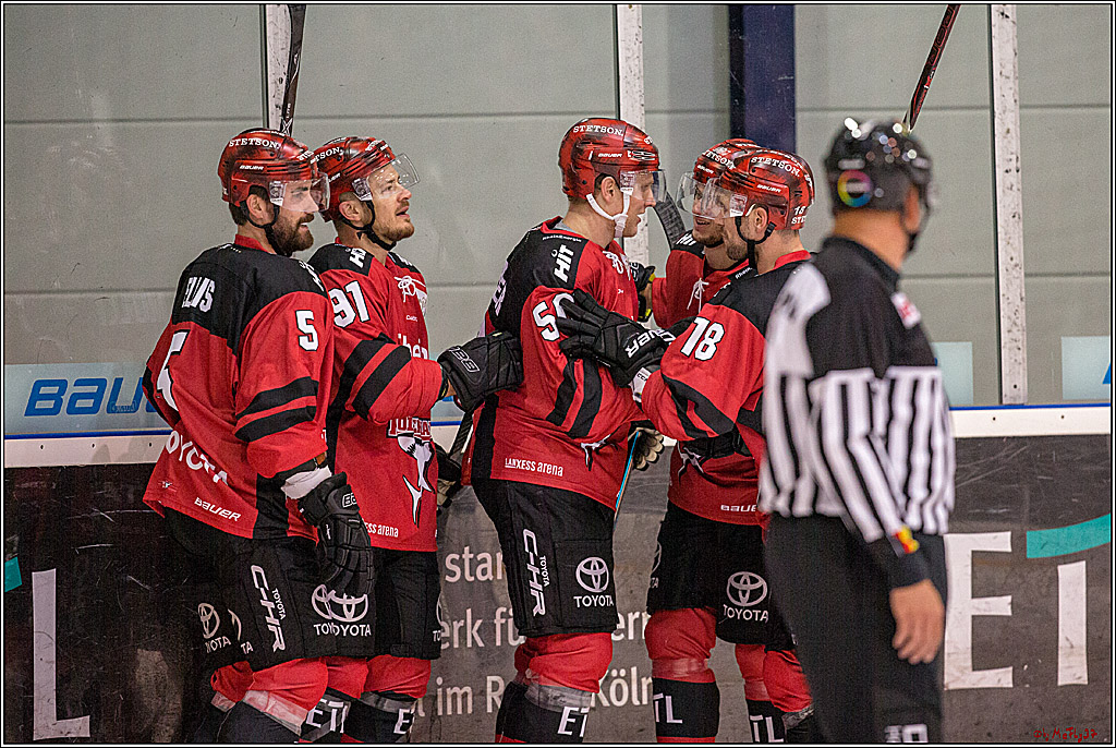 Testspiel Koelner Haie - Adler Mannheim, 09.09.2018